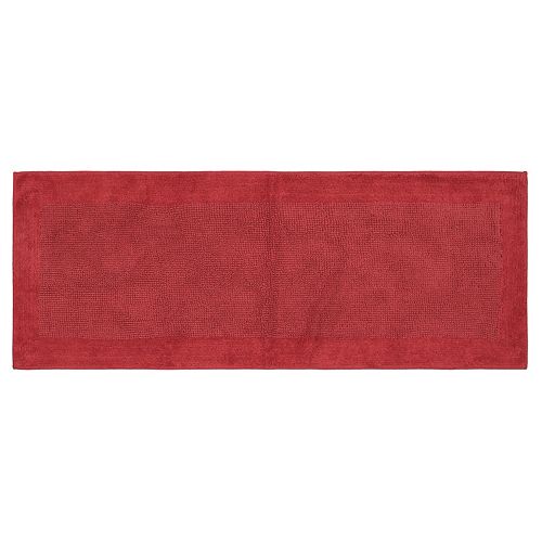 SONOMA Goods For Life™ Cotton Reversible Solid Border Bath Rug Runner
