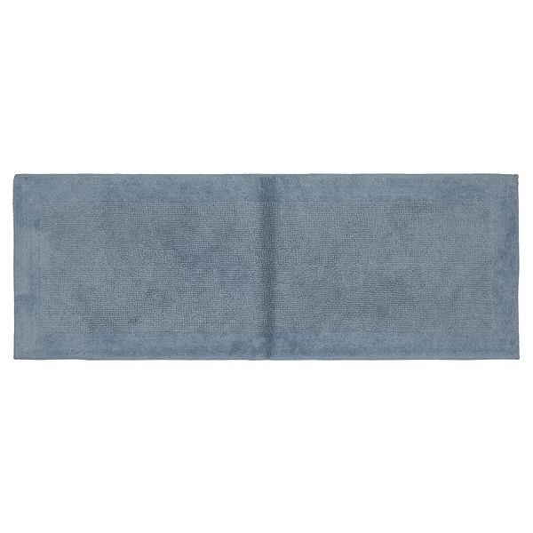 Sonoma Goods For Life® Cotton Reversible Solid Border Bath Rug Runner