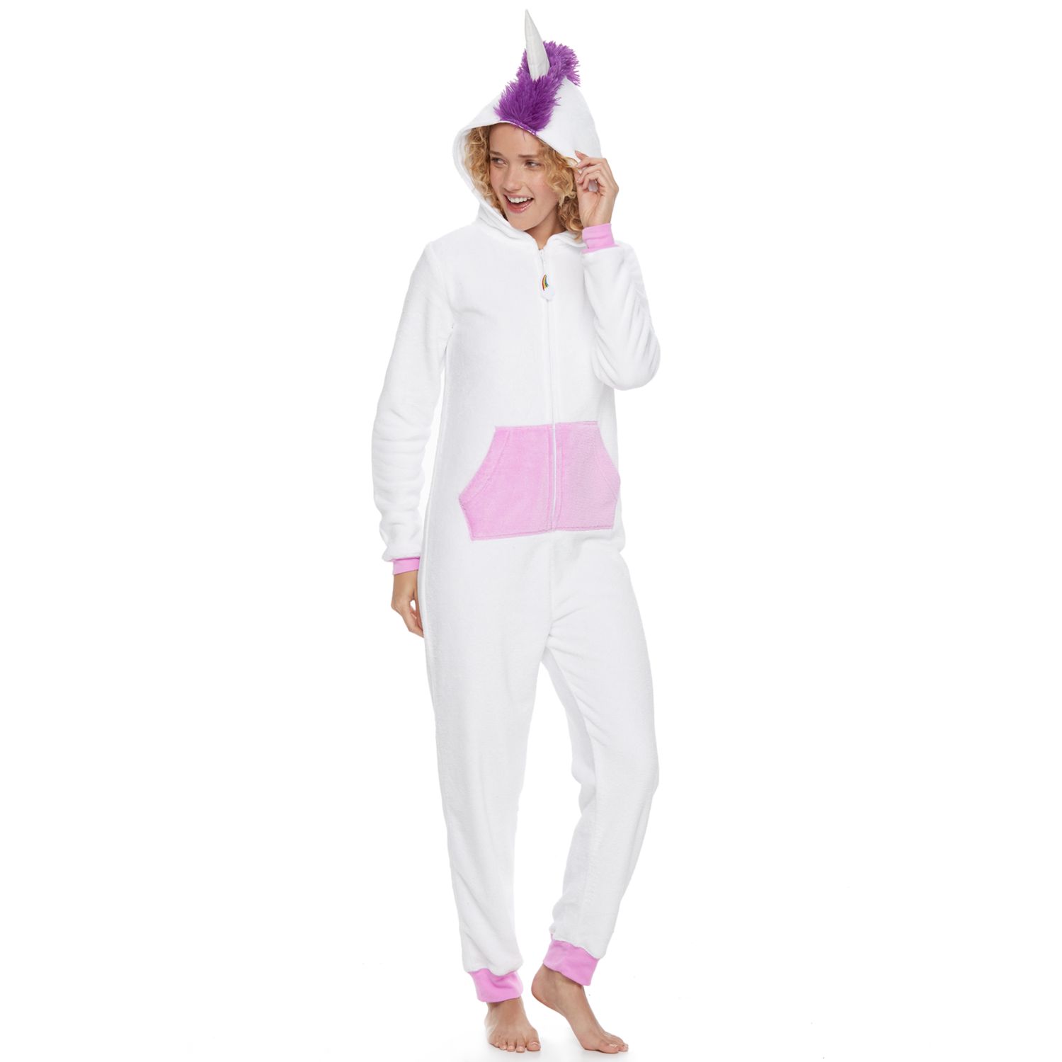 Unicorn Costume One-Piece Pajamas
