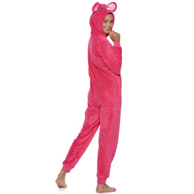 Juniors' SO® Mouse Costume One-Piece Pajamas