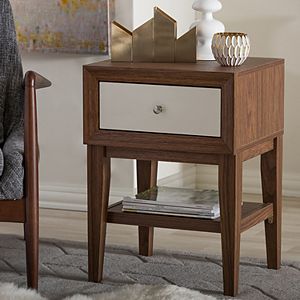 Baxton Studio Gaston Mid-Century Modern End Table