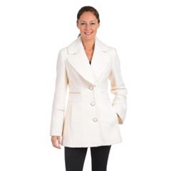 White Peacoat Coats & Jackets - Outerwear, Clothing | Kohl's