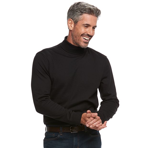 Kohls mens 2025 black turtleneck