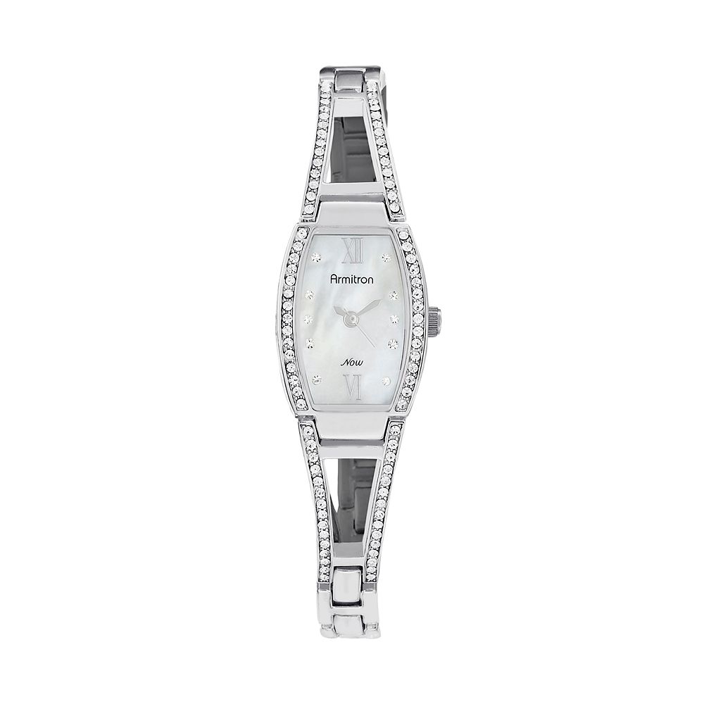 Armitron Women\'s Watch 75/5907SV Quartz Mother of Pearl Dial Steel Tank 30mm Armitron | Accessories | Armitron Womens Watch 75597sv  main image 3