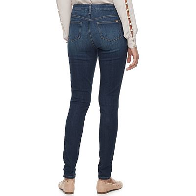 NWT Jennifer Lopez popular Women's Dark Wash Cropped Super Skinny Jeans Size 2