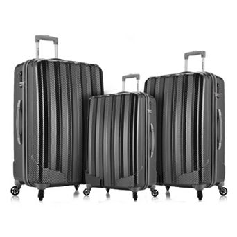 Rockland Barcelona 3 pc Hardside Spinner Luggage Set