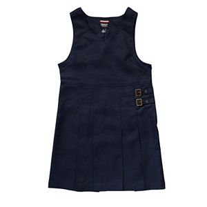 Girls 4-20 French Toast School Uniform Double Buckle Jumper