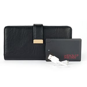 Apt. 9® RFID-Blocking Phone Charging Wallet