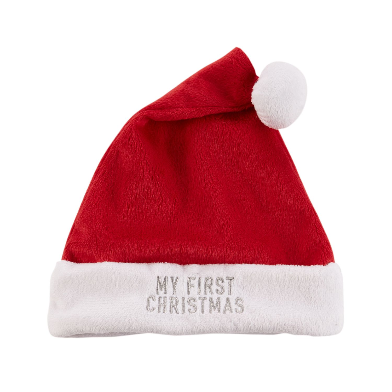 my first christmas santa hat