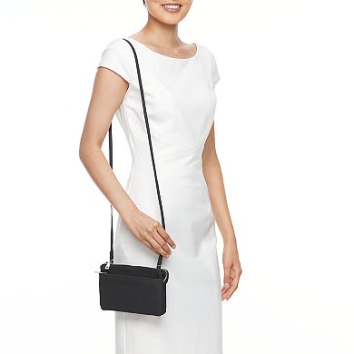 Apt. 9® Baxter RFID-Blocking Double Entry Crossbody Wallet