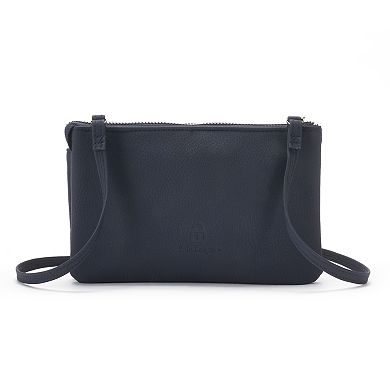 Apt. 9® Baxter RFID-Blocking Double Entry Crossbody Wallet 