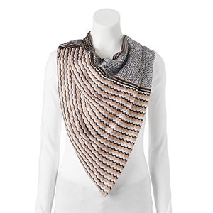 Dana Buchman Dots & Waves Square Scarf