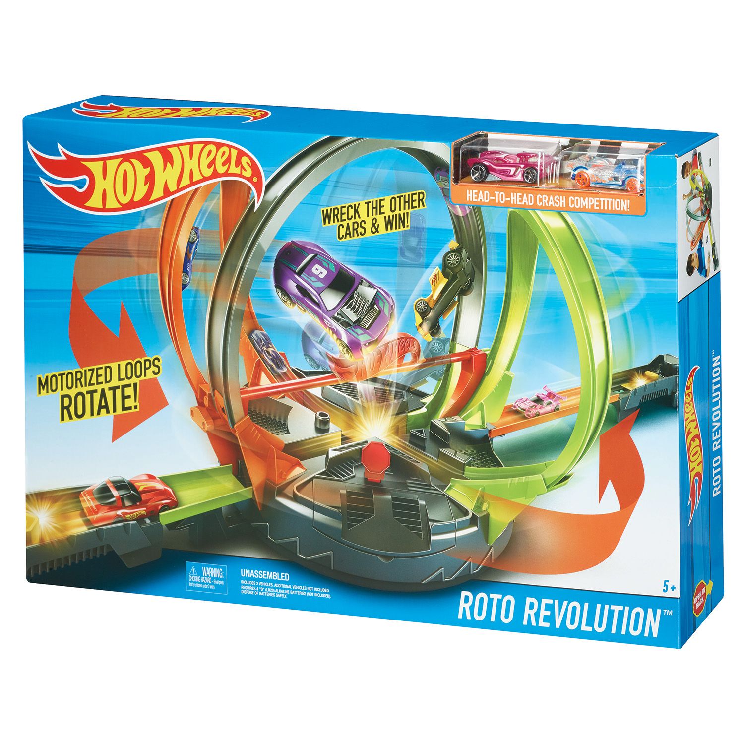 hot wheels roto revolution track