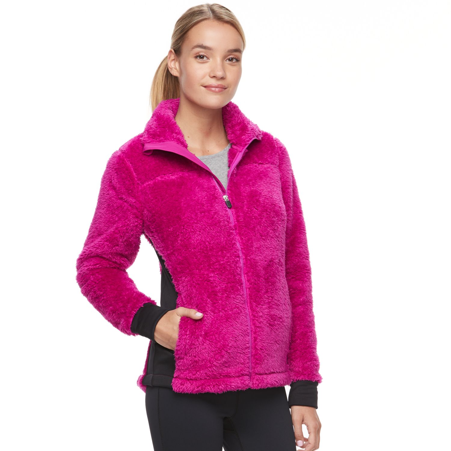 fila sport fleece jacket