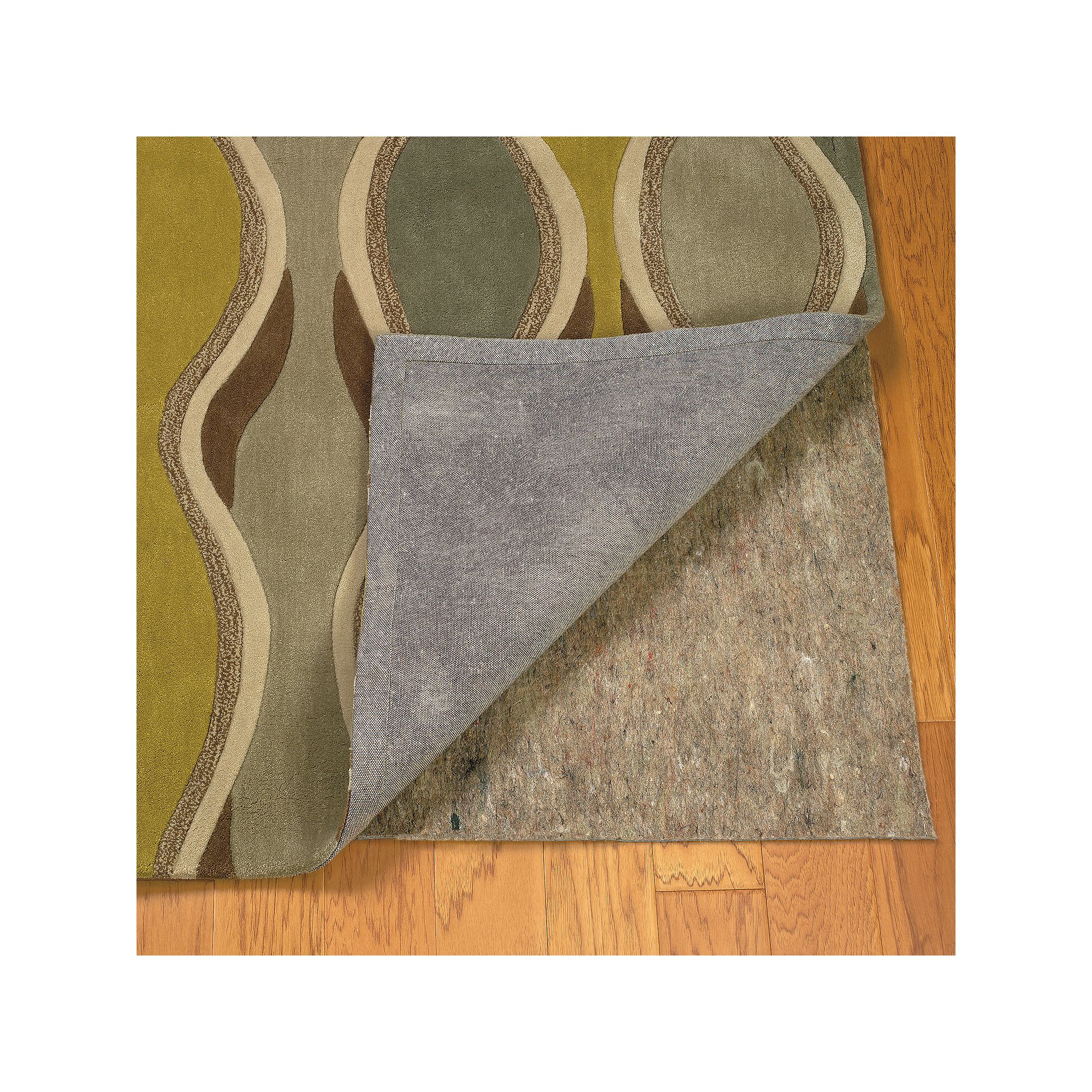 Linon Underlay Premier Plush Felt Rug Pad, Gray