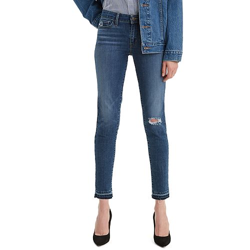 levi's women's 711 skinny ankle jeans