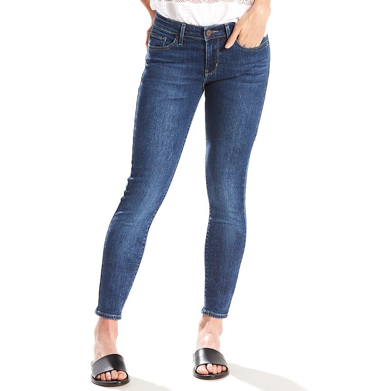 UPC 604095888613 product image for Women's Levi's® 711 Ankle Skinny Jeans, Size: 29(Us 8)M, Dark Blue | upcitemdb.com