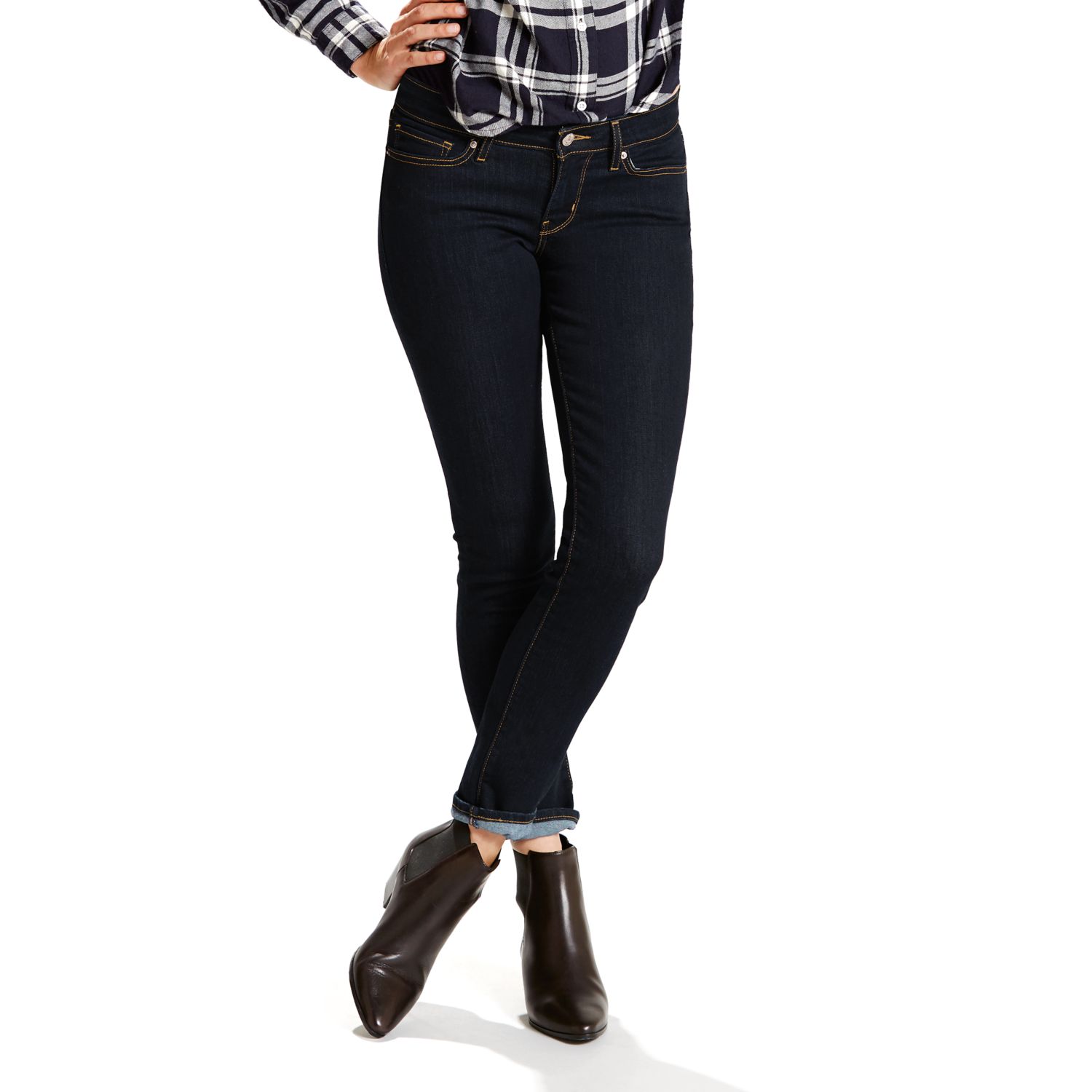 women's levi's stretch skinny jeans