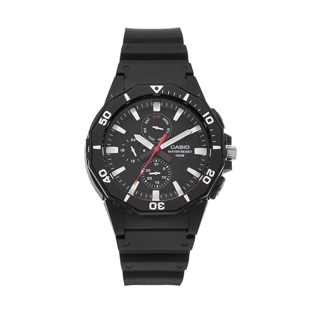 Casio men's outlet analog dive watch