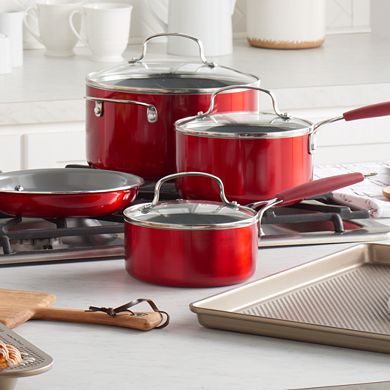 Food Network™ 10-pc. Ceramic Cookware Set