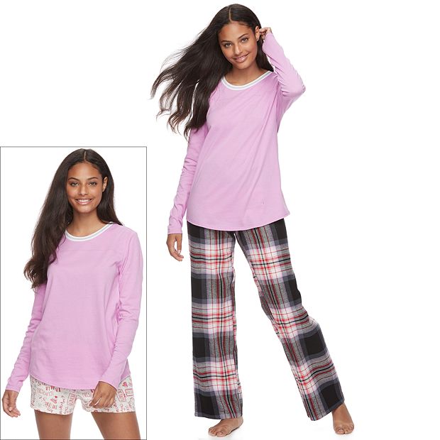 Juniors pajamas best sale shorts set