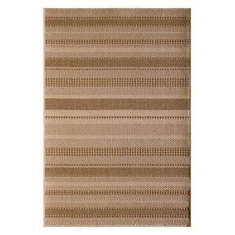 Loomaknoti Santorini Large Stripe Indoor Outdoor Rug
