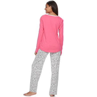 Juniors' SO® Pajamas: Knit Pants, Sleep Shorts & Sleep Top 3-Piece PJ Set