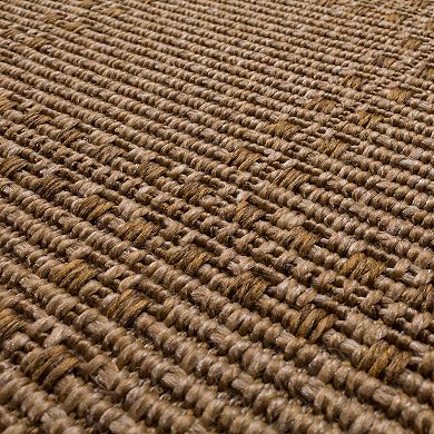 Natco Santorini Regular Plaid Geometric Indoor Outdoor Rug