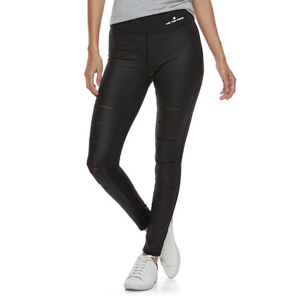 Shinestar Body Shaper Leggings (Juniors) at Von Maur