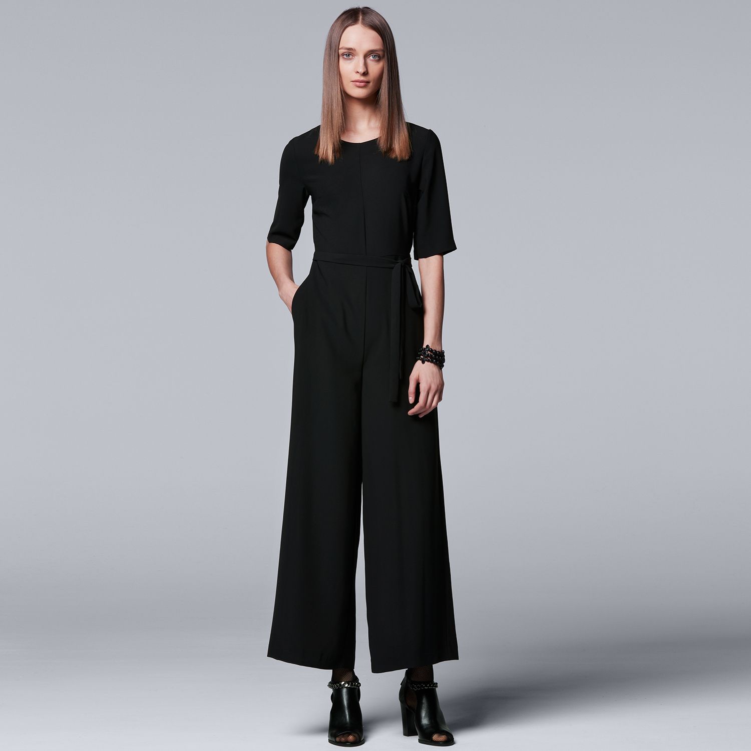 vera wang jumpsuit kohls