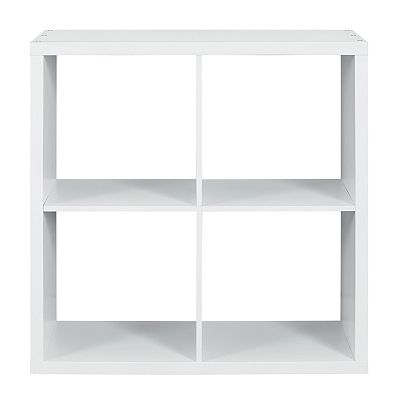 Malmo 4 cube shelving unit discount