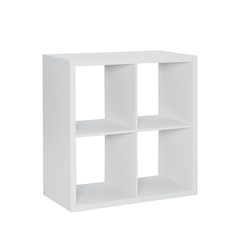 OSP Designs Seabrook Three-Tier Storage Unit - White