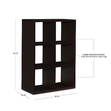 6-Cube Storage Cube Storage Unit
