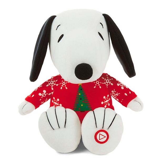 Musical snoopy sale stuffed animal