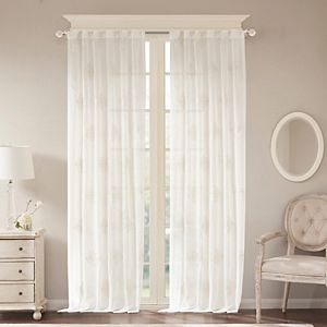 Bombay Massa Embroidered Sheer Curtain