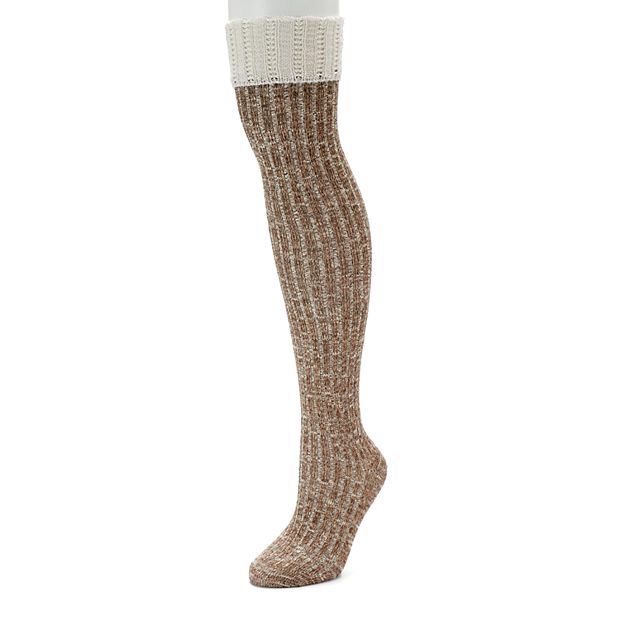 Women s Sonoma Goods For Life Ribbed Over the Knee Socks