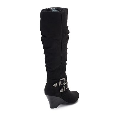 SO® Limousine Women's Tall Wedge Boots