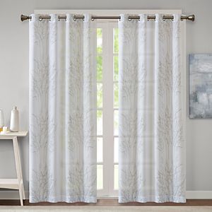 Madison Park Elder Burnout Sheer Curtain