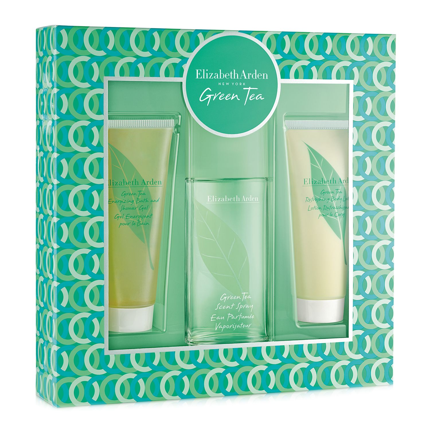 elizabeth arden green tea set