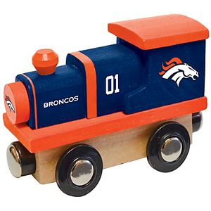 Denver Broncos Baby Wooden Train Toy