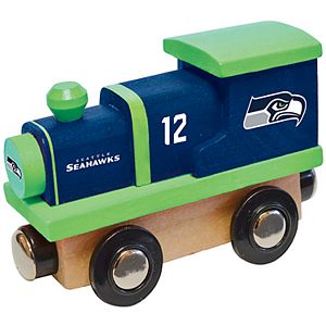 Seattle Seahawks Baby Wooden Train Toy