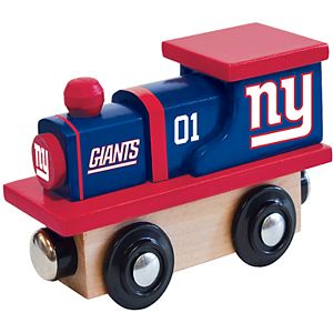 New York Giants Baby Wooden Train Toy