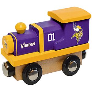 Minnesota Vikings Baby Wooden Train Toy