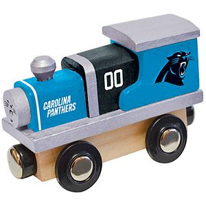 Carolina Panthers Baby Wooden Train Toy