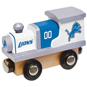 Detroit Lions Baby Wooden Train Toy