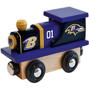 Baltimore Ravens Baby Wooden Train Toy
