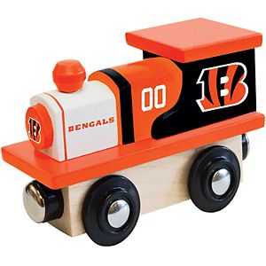 Cincinnati Bengals Baby Wooden Train Toy
