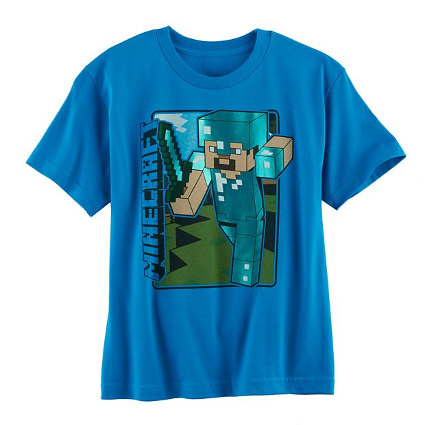 Kohls sales minecraft shirt