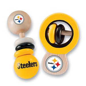 Pittsburgh Steelers Baby Rattle Set