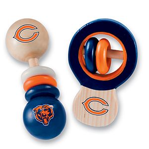 Chicago Bears Baby Rattle Set